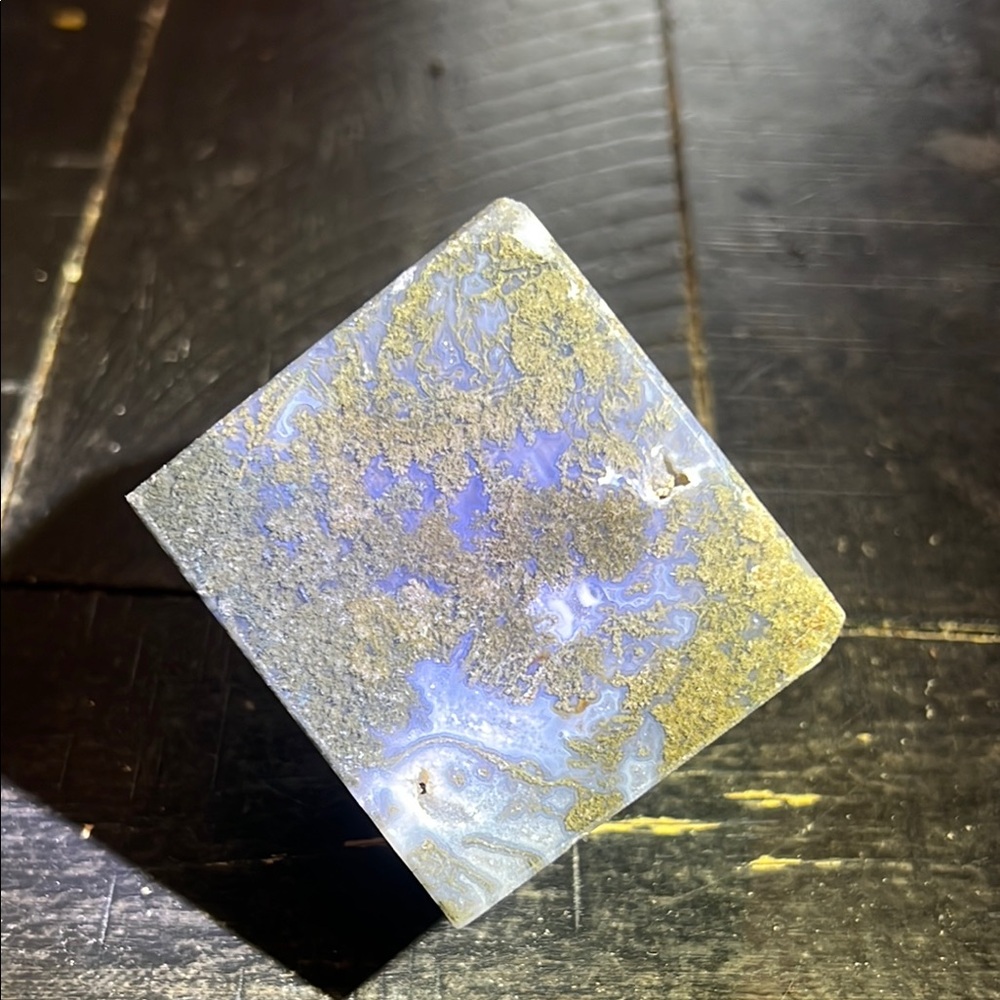 Moss Agate Crystal / Gemstone Cube NWOT - Picture 10 of 17